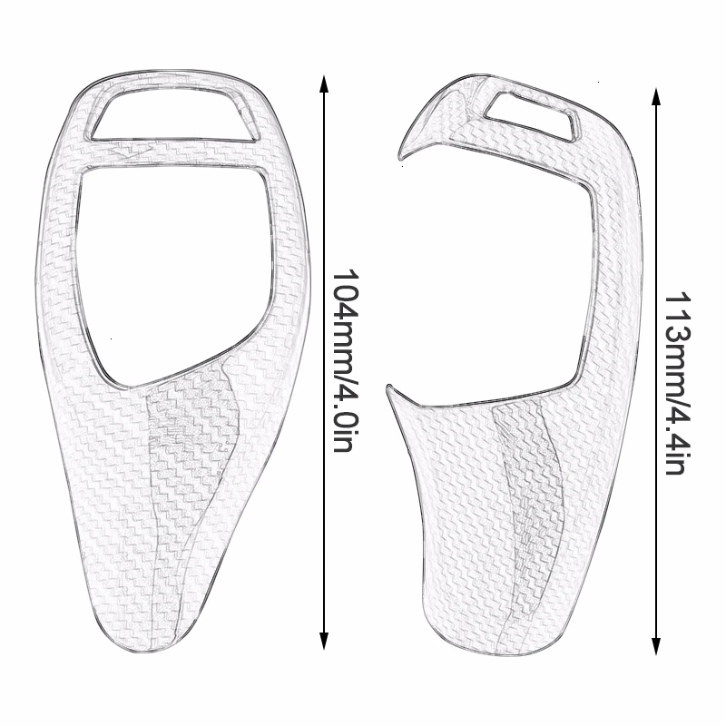 Автомобильный Стайлинг из углеродного волокна отделка для BMW F20 F30 F10 F32 F25 X5 F15 X6
