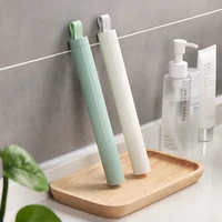convenient portable toothbrush box holder with cover for travel camping hiking organizer bathroom accessories case storage box