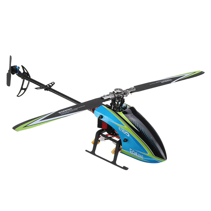 Eachine E160 6CH Brushless 3D6G System Flybarless RC Helicopter BNF RTF Compatible with FUTABA' S-FHSS Toys Gifts for Kids | Игрушки и