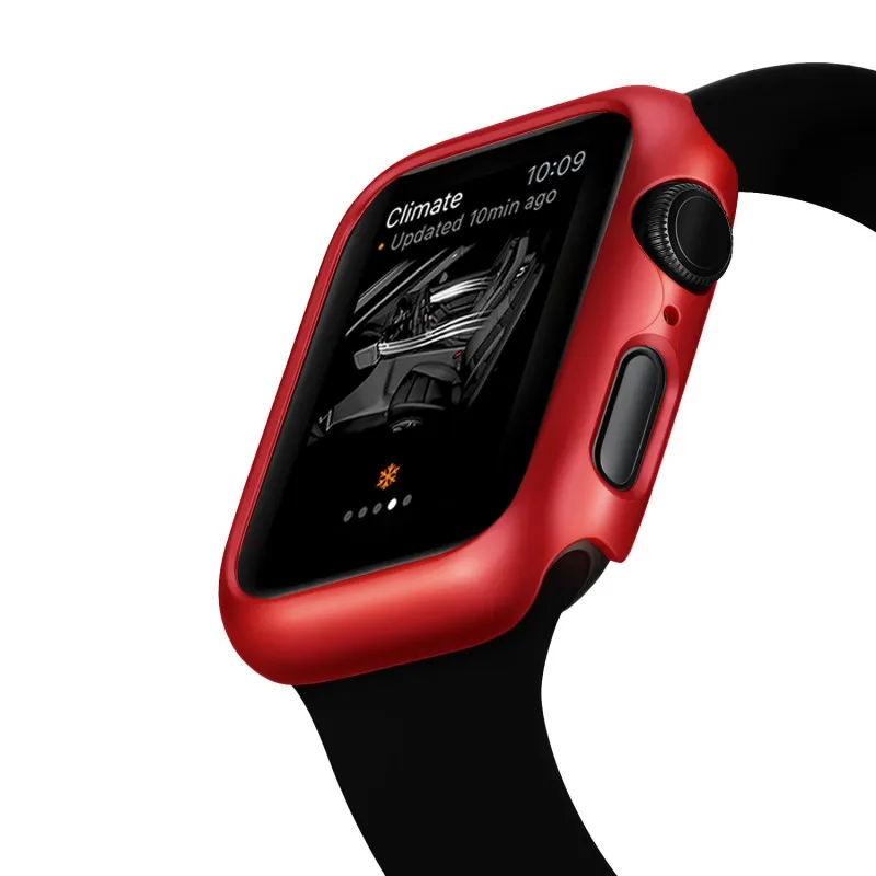Роскошный Жесткий чехол из поликарбоната для Apple Watch 4, 5, 40 мм, 44 мм, серия 3, 2, 1, 42 мм, 38 мм, защитный чехол-бампер для iWatch Band Shell