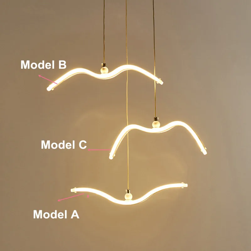 

Nordic Seagull Design Pendant Lights Acrylic Lustre Lighting Pendant Lamp Retro Home Fixture Decor Lustre Suspension Light