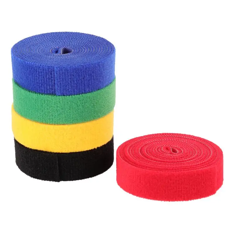 2 м кабель крепления многоразовый Кабельный органайзер наушники мышь стяжки