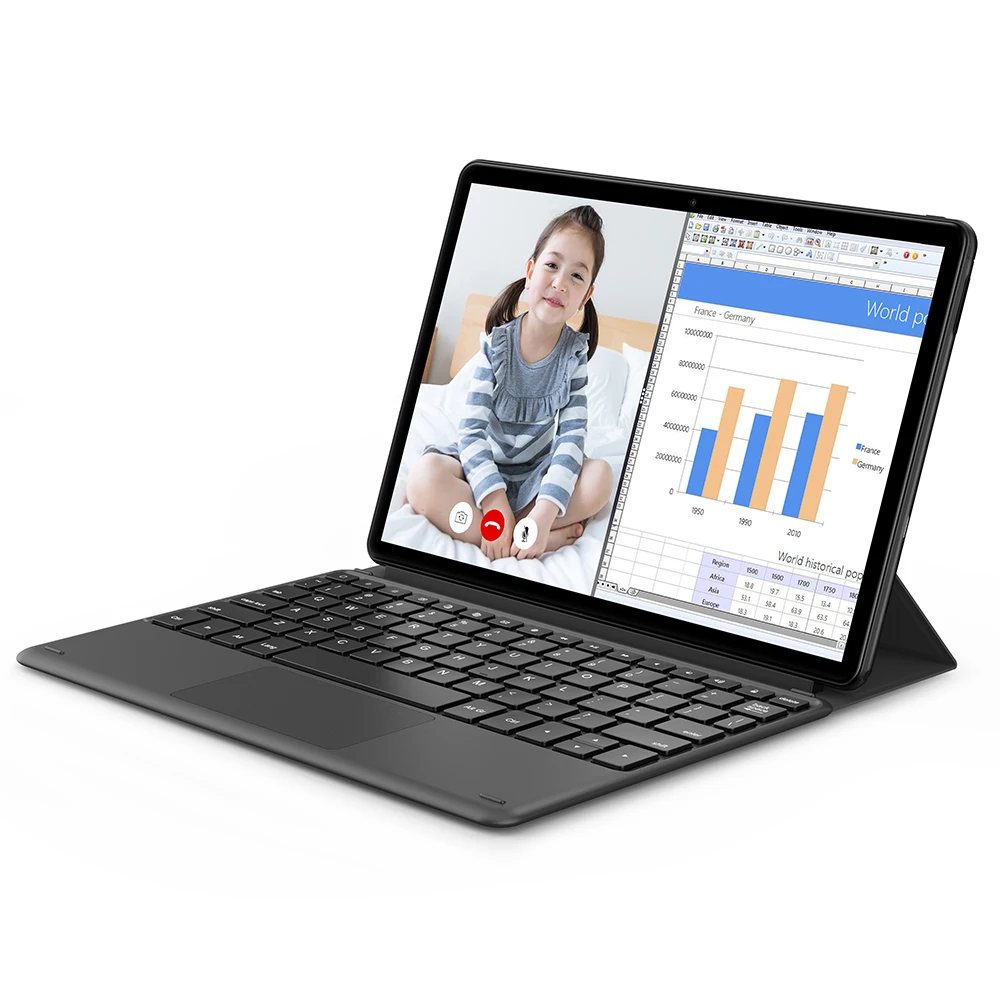 Оригинальный Teclast TL-T30 2-в-1 Магнитная клавиатура с док-интерфейсом защитный чехол