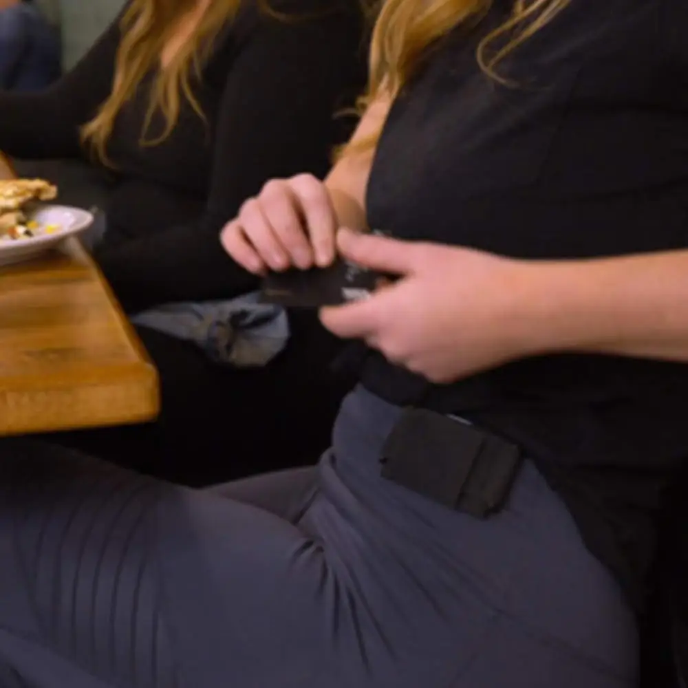 Невидимый кошелек поясная сумка спортивная на пояс невидимый Портативная мини