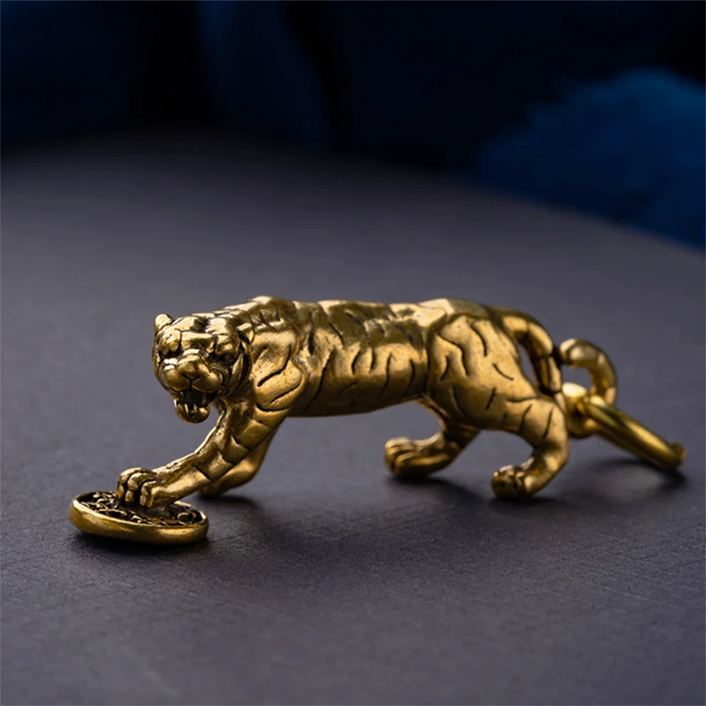 

Tiger Jewelry Chinese Culture Zodiac Jewelry 2022 New Year Brass Year Of The Tig Tiger Jewelry Chinese Culture For Key Chain