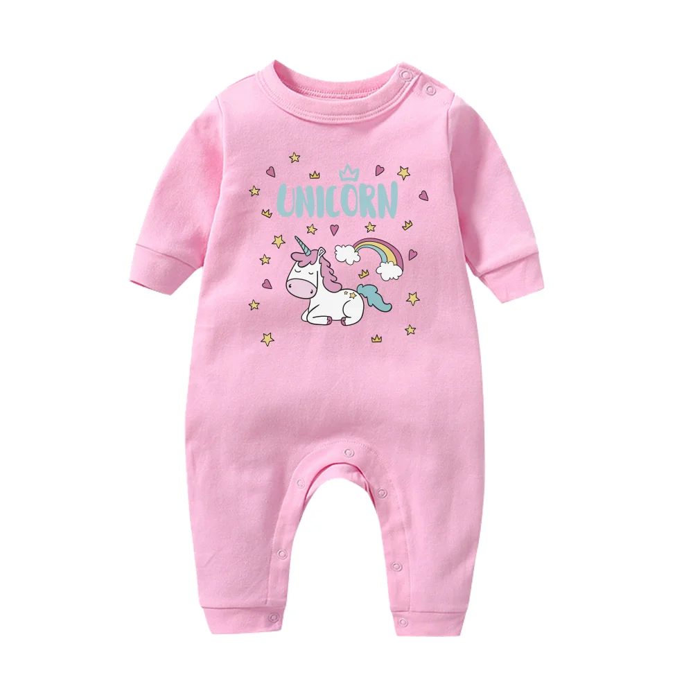 

YH SUCED Newborn girl winter clothing baby long sleeve bodysuit polyester baby clothes baby girl short sleeve bodysuit