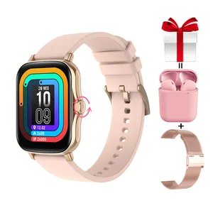 Sports Smart Watch Men 2021 Waterproof IP67 Fitness Tracker Smartwatch
Women Knob Rotation For IOS Android VS GTS 2 P8 Plus