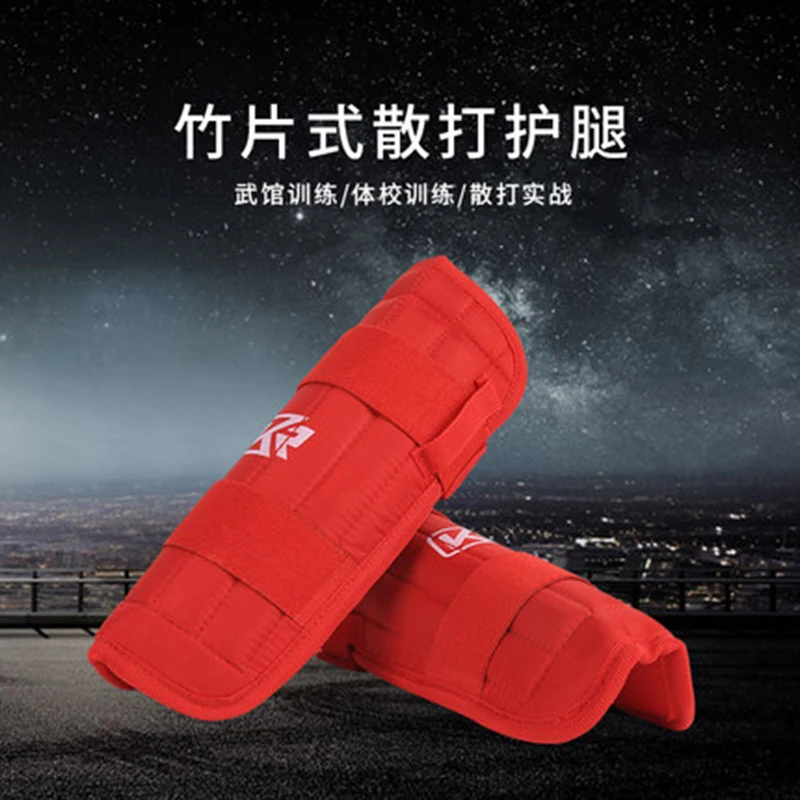 Cornrui Sanshou защита для ног для взрослых, для детей, тайский бокс, тренировочный матч, Оксфорд, ткань, Tibia, протектор, Crus Ks513, красный, S1.2-1, 5 м