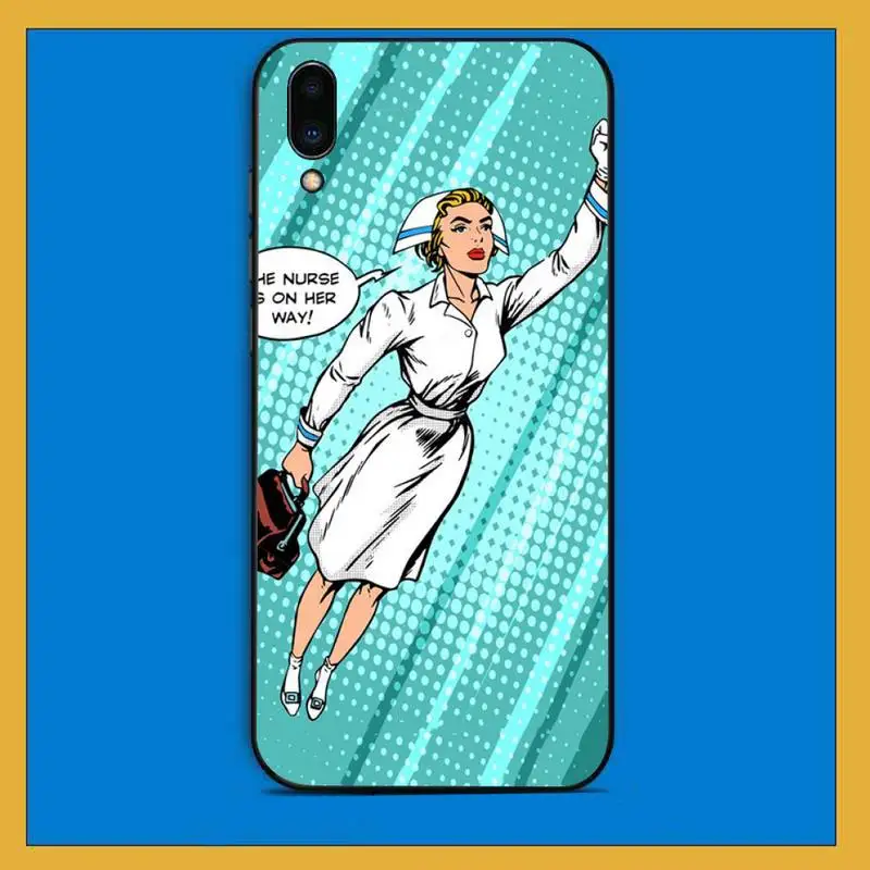 

FHNBLJ Nurse doctors medicina and Health bumper Coque Shell Phone Case for Vivo Y91C 31 53 19 11 17 81 55 66 69 71 V11 i 9 7 67