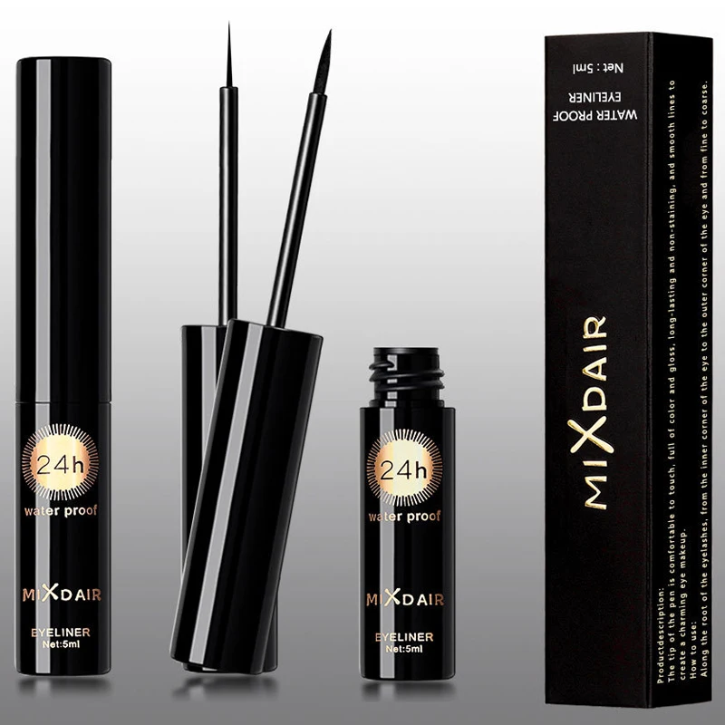 Профессиональная водостойкая жидкая подводка для глаз кошачий стиль