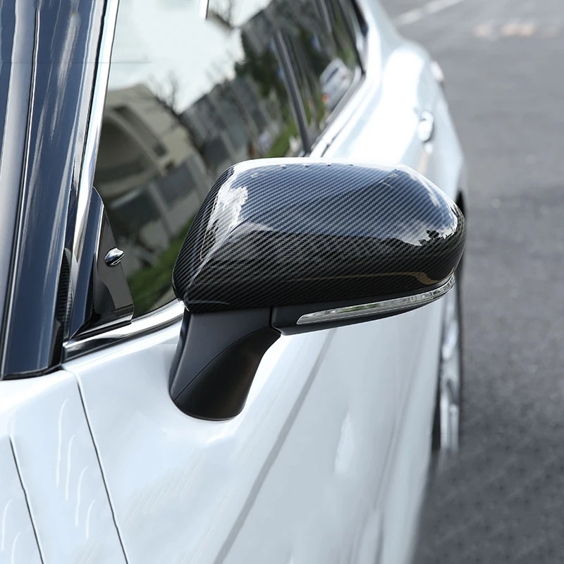 Накладка на зеркало заднего вида автомобиля из углеродного волокна боковой