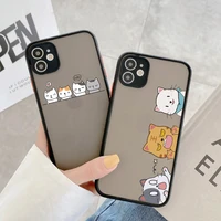 cute cat cartoon hamster animal phone case for iphone 12 11 13 pro max 6s 7 8 plus se 2020 xr xs max x hard lovely tiger cover