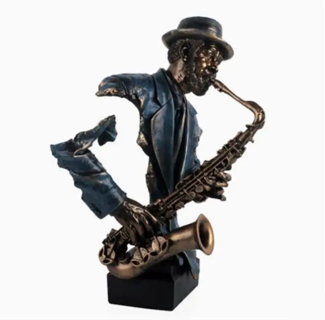 57 см современная креативная музыкальная статуя саксофона бюст Абстрактная