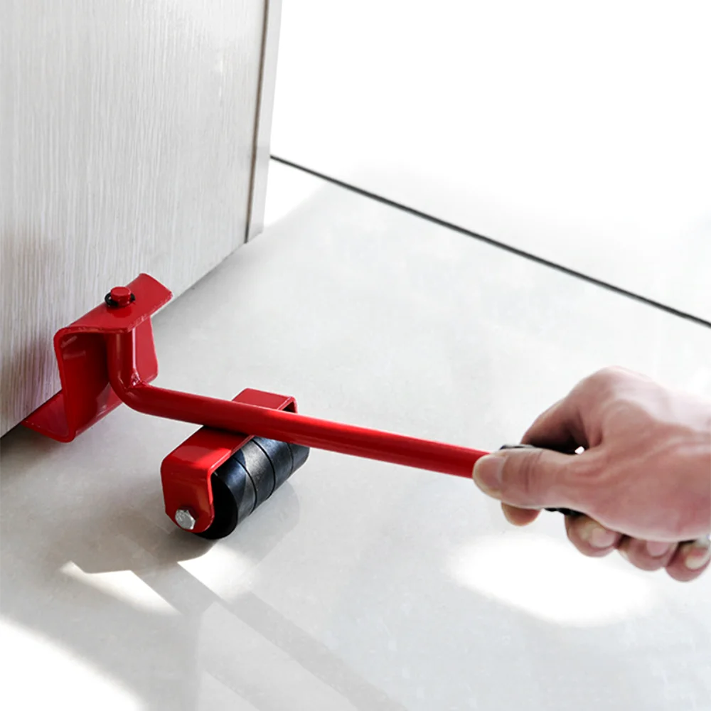 

Furniture Lifter Transport Tools Set Portable Heavy Lifting Device with 4 Sliders Heavy Furniture Roller Moving Tool Kit