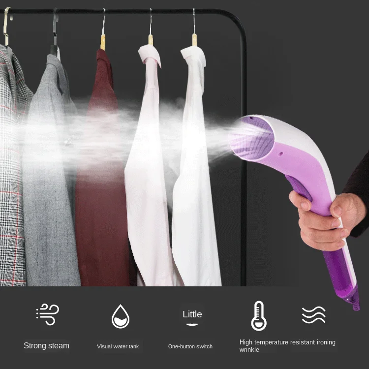 

220V1000W Garment Steamer Hand-Held Clothes Ironing Machine Travel Mini Business Trip Electric Iron Steam Iron Clothes