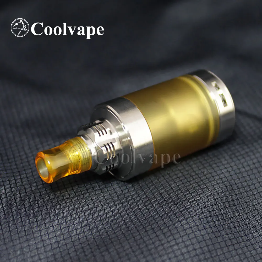 

WOLF COOLVAPE SXK 415 FOUR ONE FIVE Style MTL RTA 22mm vape atomizer 4.5ml 316ss Rebuildable e-cig tank vs Cabeo DL MTL RTA