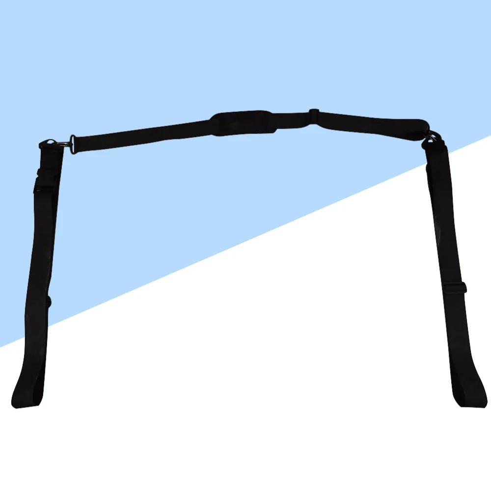

Durable Kayaking Accessories Plastic Buckle Straps Paddles Straps Surfboard Straps(Black)