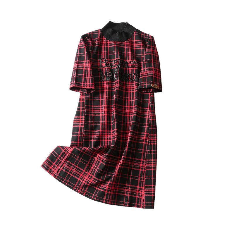 Европейский 2019 осень и зима новая мода вышивка ремесла рукав большой плед ретро