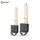 Запасное аварийное лезвие KEYYOU, незарезанное лезвие для автомобильного ключа, для Nissan Infiniti 370Z Altima куб Армада, Максима Мурано