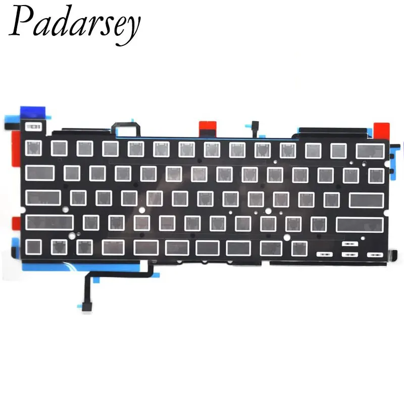 Сменная клавиатура Padarsey с подсветкой совместимая MacBook Pro 13 дюймов A2289 выпуск 2020