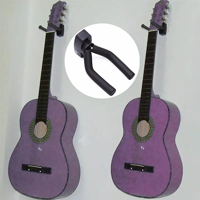 1 stück gitarre bass mandoline banjo ukulele stehen wand montieren aufhänger halter gitarre aufhänger elektrische gitarre neck halter z
