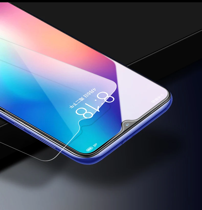 3 шт полное покрытие закаленное стекло протектор экрана для Xiaomi Redmi Note 7 6 8 Pro 8A 6A 7A RedMi Note 8T Защитная стеклянная пленка