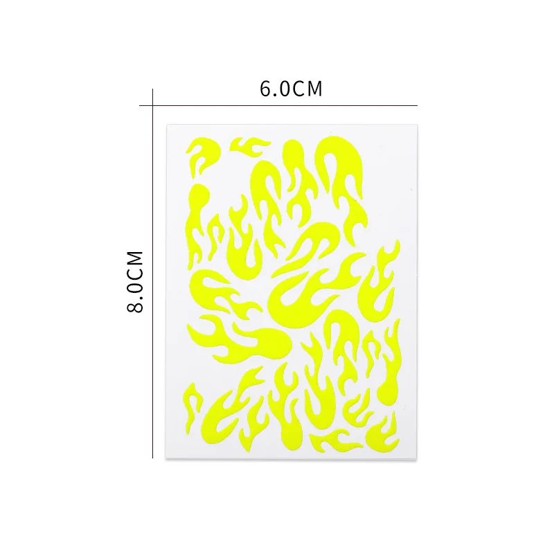 

Nail Art Pop Flame European and American Ancient English Alphabet Stickers DIY Nail Art Multicolor Decals Holographic Decoration