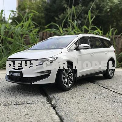 2 Литье под давлением 1:18 сплав игрушка с инерционным механизмом GEELY JIAJI MPV автомобиль модель детских игрушечных автомобилей авторизованный игрушки для детей - Цвет: 2