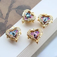 seven color crystal zircon accessories are used for diy necklaces earrings accessories jewelry and hardware