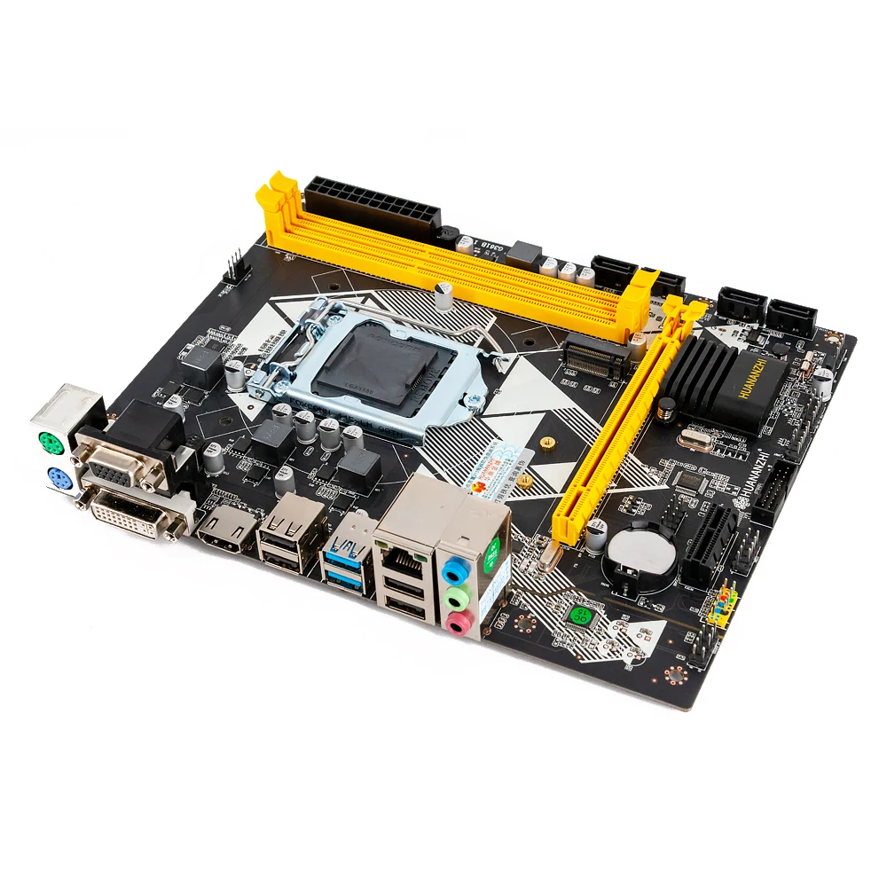Huanan Zhi B85 материнская плата для Intel LGA 1150 i3 i5 i7 E3 DDR3 1333/1600 МГц 16 Гб M.2 SATA3.0 USB3.0 VGA HDMI DVI M