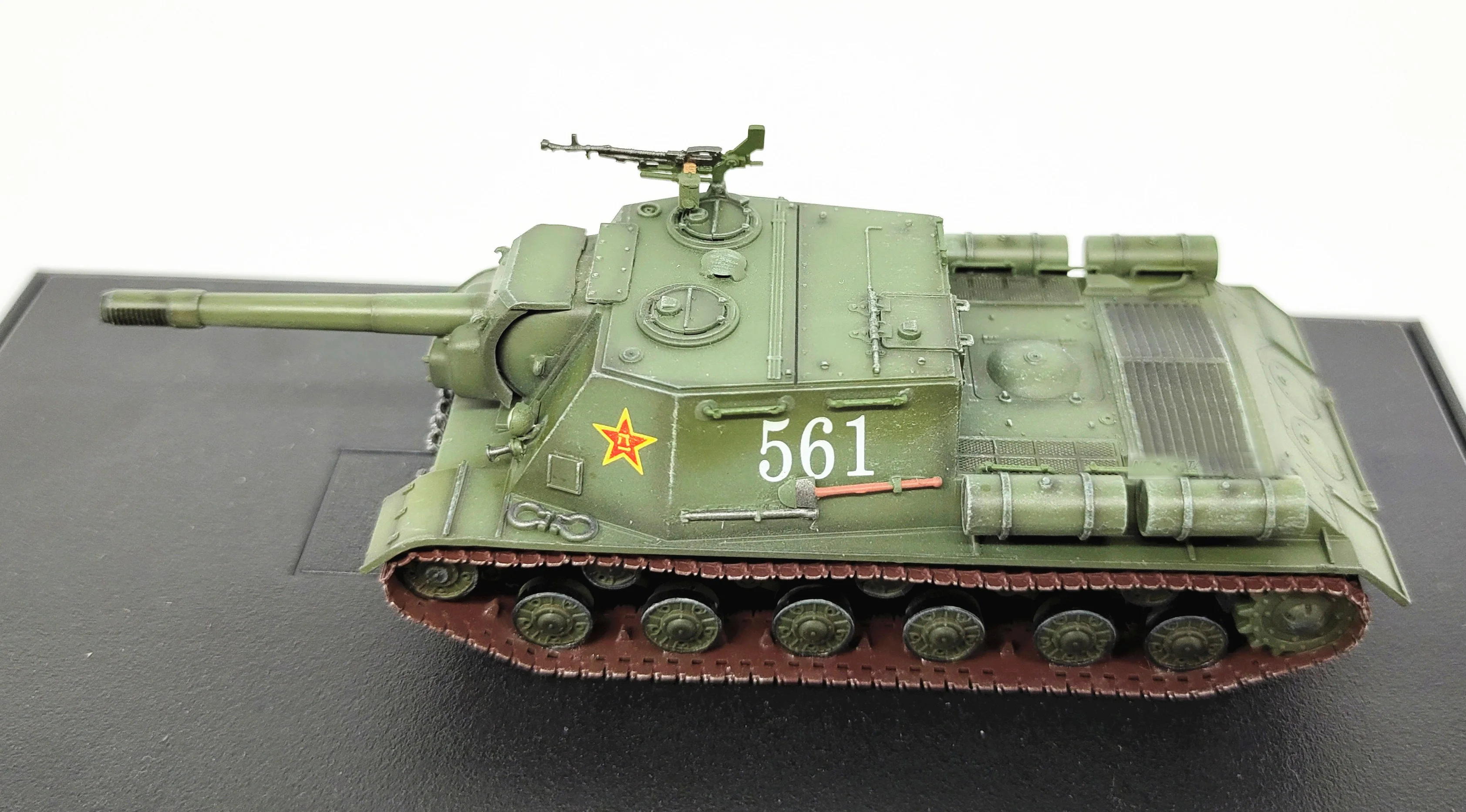 

1/72 Soviet isu-152 heavy fighter vehicle Chinese army tank model 561 finished product