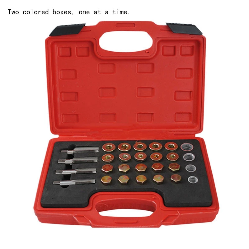 Набор для ремонта масляной кастрюли 64 шт. набор инструментов сливного отверстия