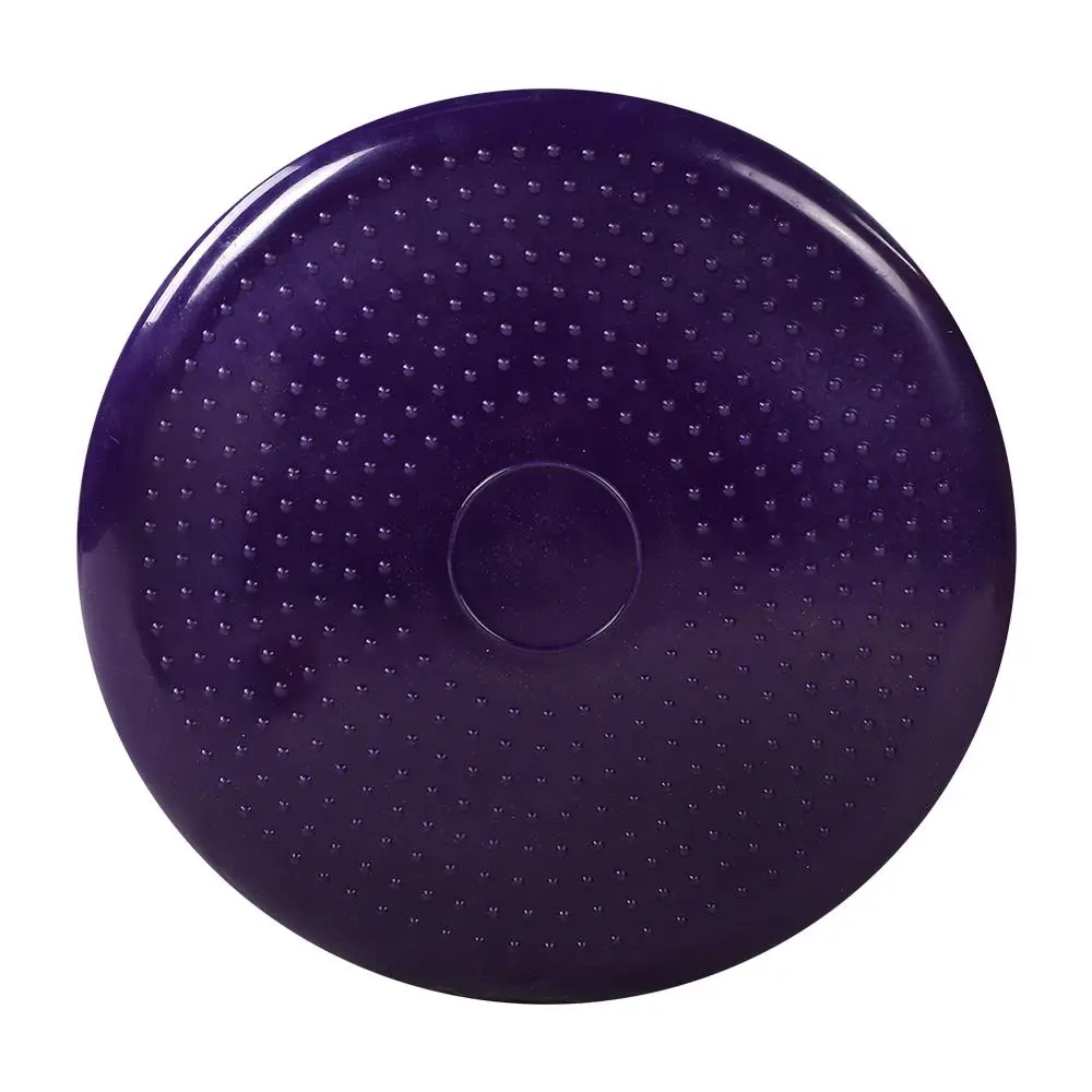 

Newest PVC Yoga Balance Massager Cushion Double-Sided Design Thickened Explosion-Proof Ankle Rehabilitation Pads Supplies Purple
