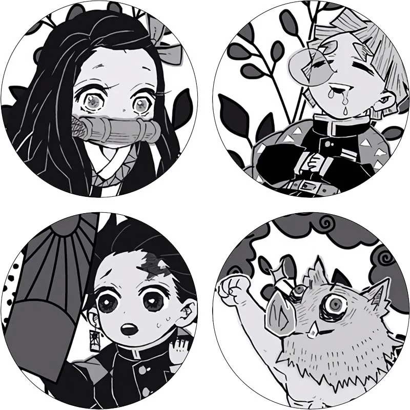 Demon Slayer: Kimetsu no Yaiba Косплей комиксы значки брошь булавки коллекционный рюкзак