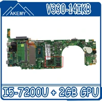 5b20q75542 mainboard for lenovo v330 14ikb 14 inch laptop motherboard 100 test work with 4gb ram cpu i5 7200u 2gb gpu