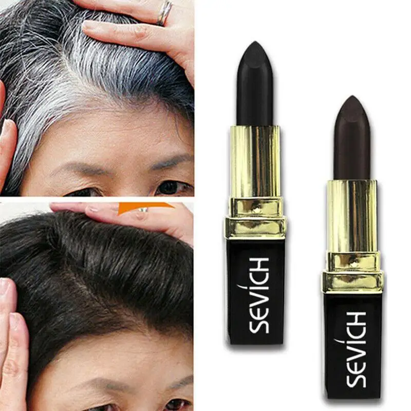 Губная помада портативная краска для волос ручка Чистая растительная Краска