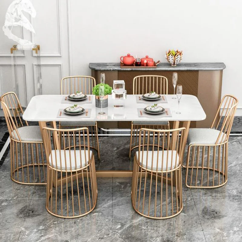 Скандинавский мраморный столик кофейный | Мебель