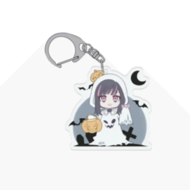 

Anime Akudama Drive Pendant Keychain Keyring School Bag Charm Accessories Cartoon Cosplay Decorate Collectible Christmas Gifts