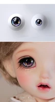 bjd doll eye ball is suitable for 12mm 14mm 16mm 18mm color flashing pupil glitter eye ball doll accessories