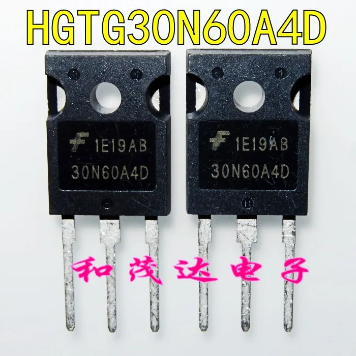 5 шт./лот новый оригинальный 30N60A4D HGTG30N60A4D 247 600V30A|Компоненты предохранителей| |