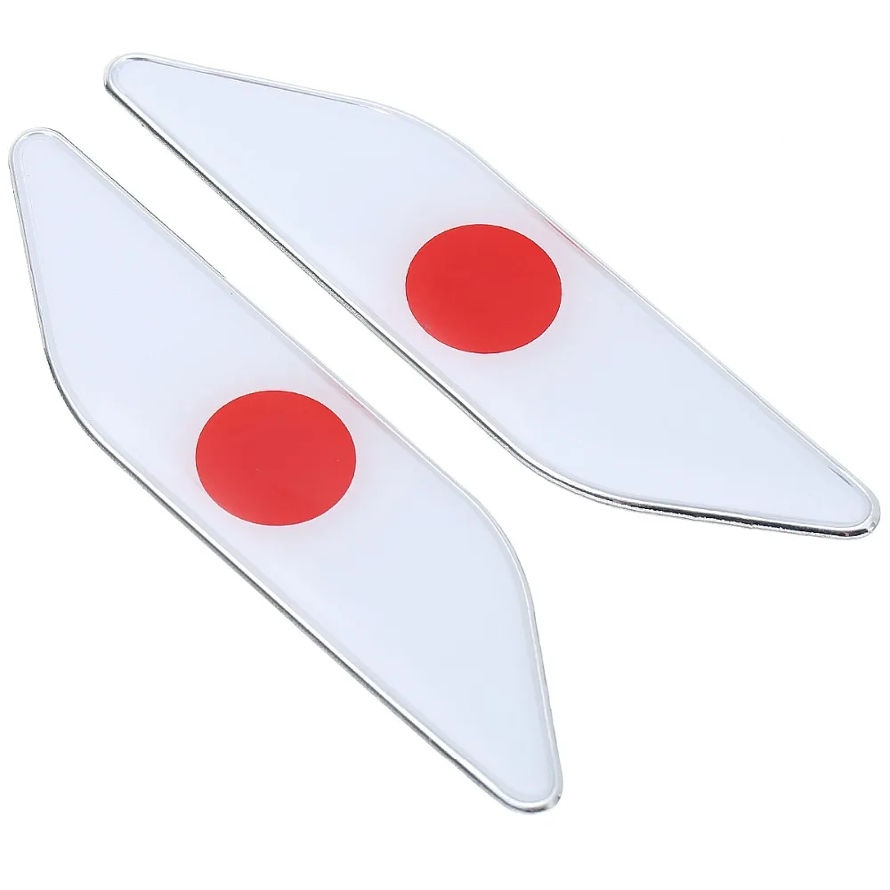 DSYCAR 1 пара автомобильный Стайлинг 3D металлические автомобильные наклейки