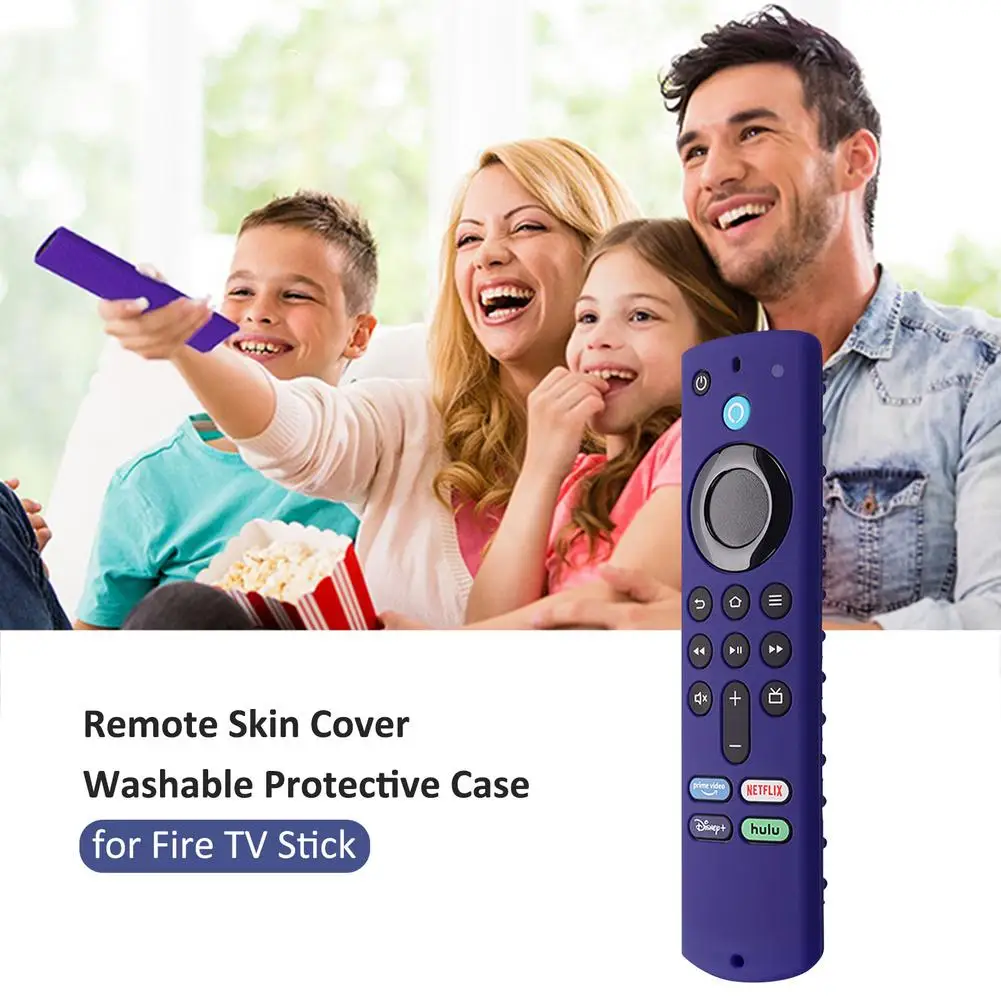 Чехол для пульта дистанционного управления 2021 Amazon Fire TV Stick 3-го поколения моющийся