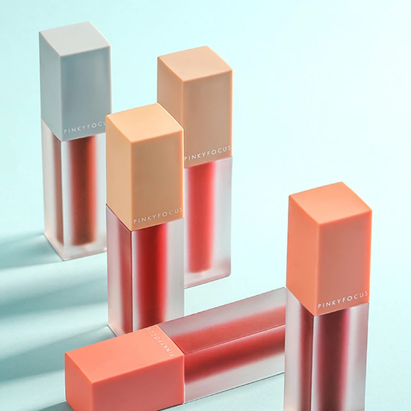 5 шт./компл. матовая губная помада макияж Водонепроницаемая бархатная мерцающий