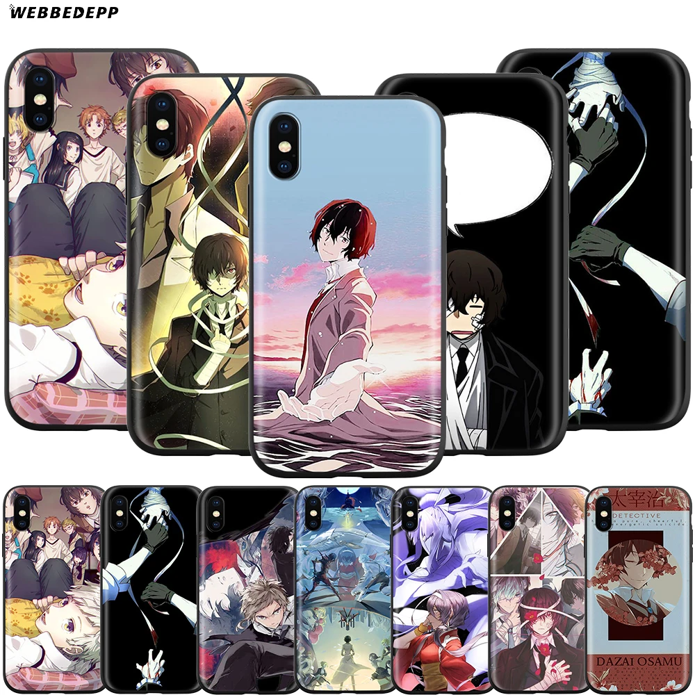 Webbedepp Bungou чехол для Apple iPhone 12 Mini 11 Pro XS Max XR X 8 7 6 6S Plus 5 | Мобильные телефоны и
