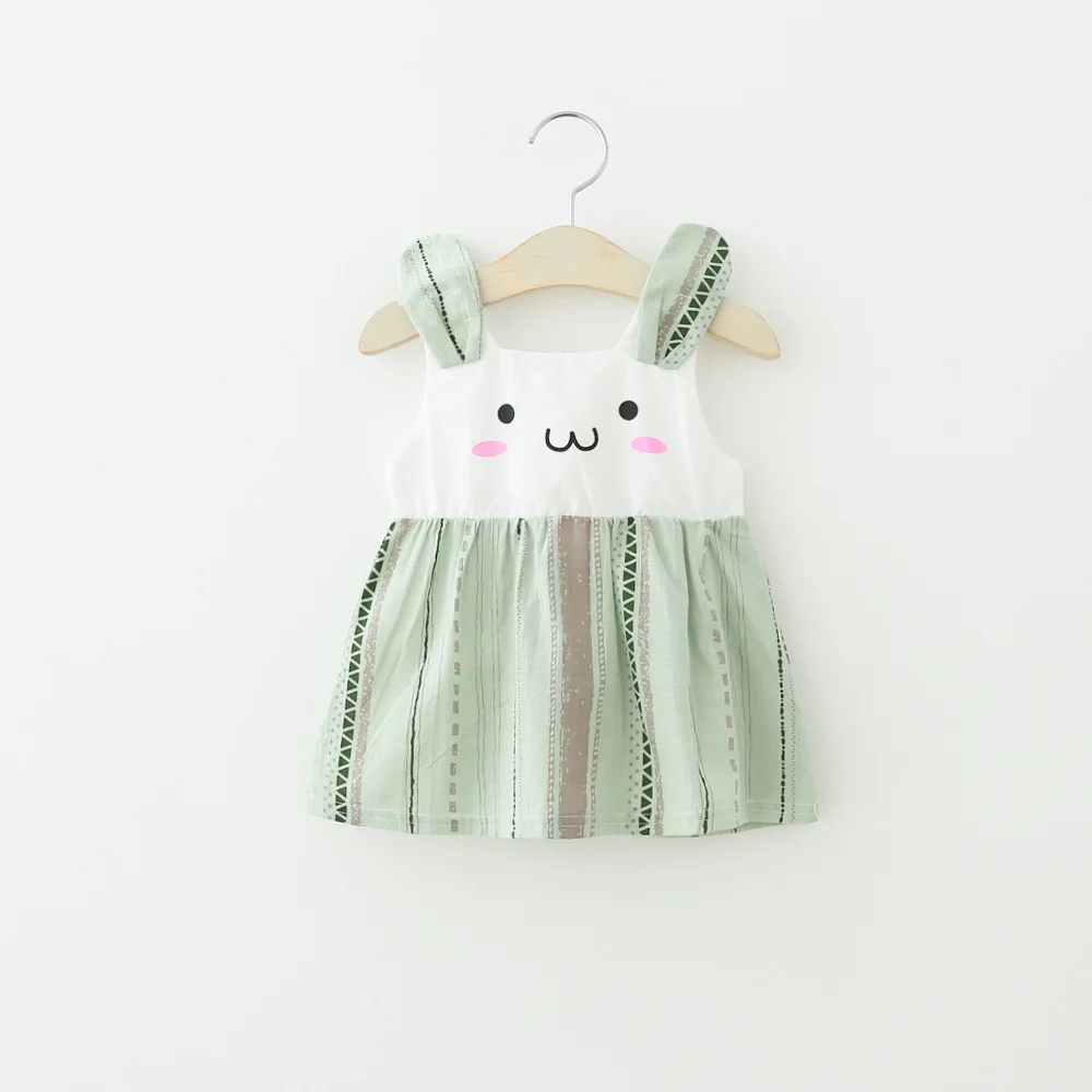 Фантазийное Летнее Детское платье-пачка мультяшное вечернее платье без рукавов