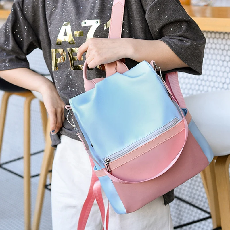 

Anti-Theft Large-Capacity Travel Backpack Female Fashion Multifunctional School Bag Girl Waterproof Backpack