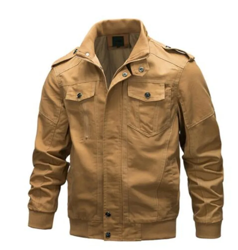 Куртка мужская мотоциклетная ветрозащитная винтажная верхняя одежда в стиле