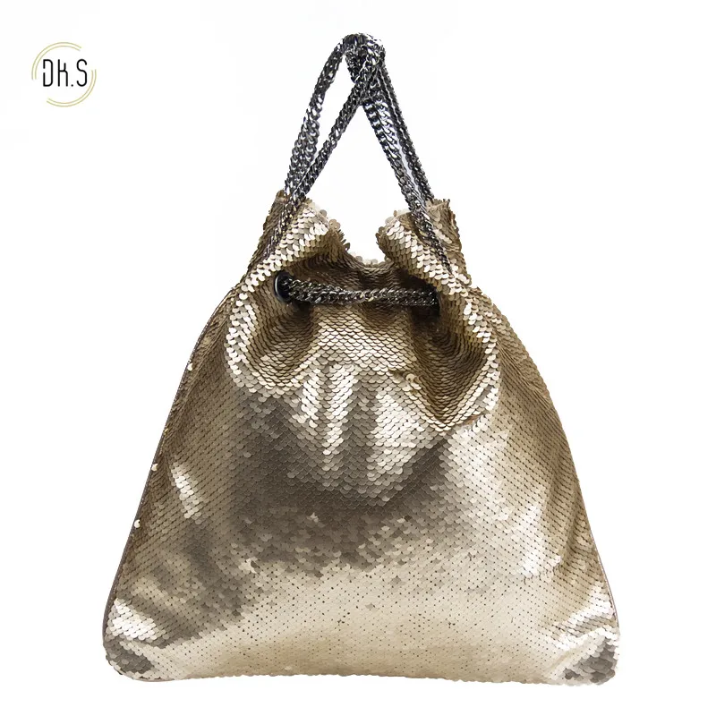 Женская блестящая сумка на плечо модная дизайнерская брендовая женская