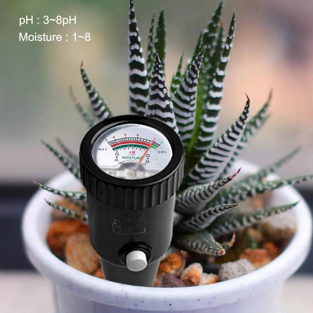 Измеритель влажности почвы Yieryi цифровой ручной прибор для измерения PH диапазон 3