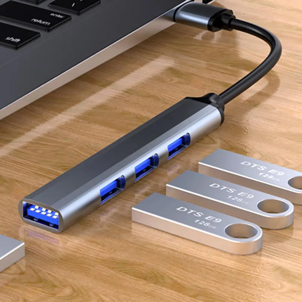 Док-станция USB/Type-C на 4 порта высокоскоростной портативный расширитель USB 2 0/3 0 5